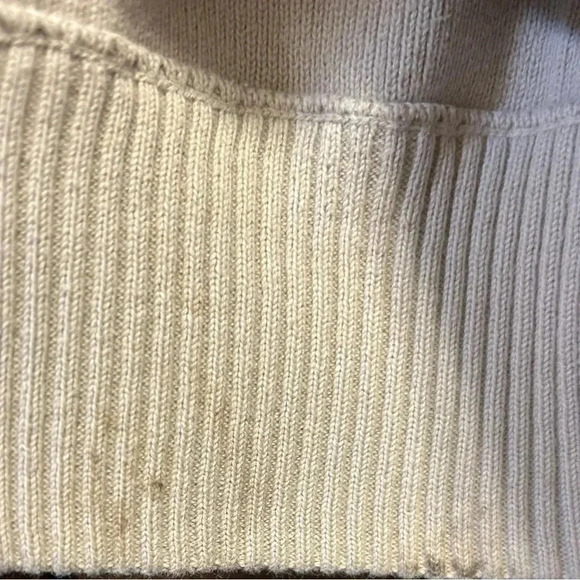 Vintage Tonal Sweatshirt Boxy Fit Levi's Crewneck Beige Mens Size XL Dad (Stain) - Picture 10 of 10
